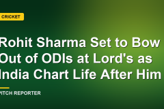 Rohit Sharma Set to Bow Out of ODIs at Lord's as India Chart Life After Him